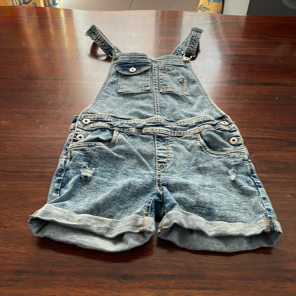 Lucky denim jump shorts in size 16 kids